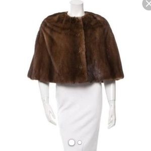 ** REDUCED** Vintage - 1950(ish's) Mink Fur Cape!